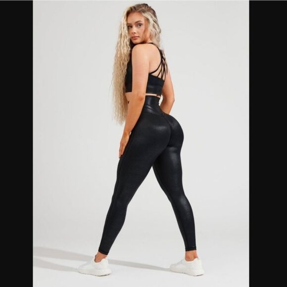 Buffbunny Collection Legacy V2 High Rise Black Cobra Leggings - Picture 3 of 9